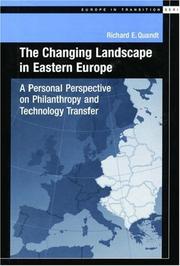 Front cover of The Changing Landscape in Eastern Europe by Richard E. Quandt