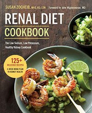 Front cover of Renal Diet Cookbook by Susan Zogheib