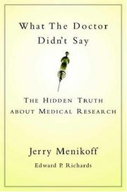 Cover of Patients at risk by Jerry Menikoff
