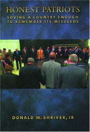 Front cover of Honest Patriots by Donald W. Shriver
