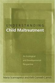 Front cover of Understanding child maltreatment by Maria Scannapieco