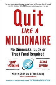 Front cover of Quit Like a Millionaire by Kristy Shen
