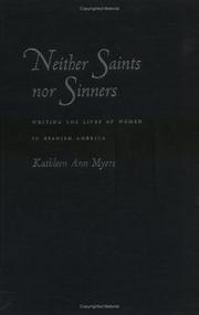 Front cover of Neither Saints Nor Sinners by Kathleen Ann Myers