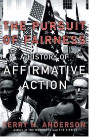 Front cover of The Pursuit of Fairness by Terry H. Anderson