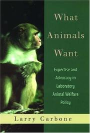 Cover of What Animals Want by Larry Carbone