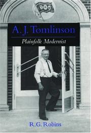 Front cover of A. J. Tomlinson by R. G. Robins