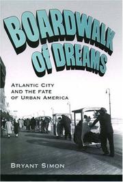 Front cover of Boardwalk of dreams by Bryant Simon