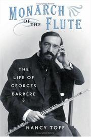 Front cover of Monarch of the flute by Nancy Toff