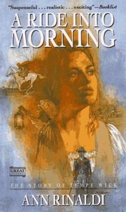 Front cover of A Ride into Morning by Ann Rinaldi