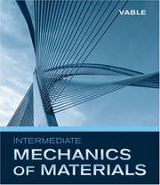 Front cover of Intermediate Mechanics of Materials by Madhukar Vable