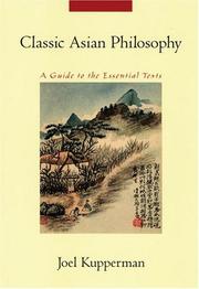 Cover of Classic Asian philosophy by Joel Kupperman