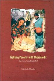 Front cover of Fighting poverty with microcredit by Shahidur R. Khandker