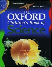 Front cover of The Oxford Children's Book of Science by Charles Taylor