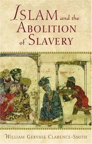 Front cover of Islam and the abolition of slavery by W. G. Clarence-Smith