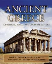 Cover of Ancient Greece by Sarah B. Pomeroy