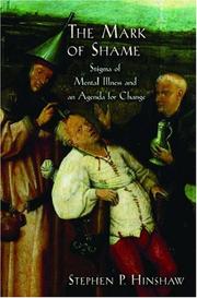 Front cover of The mark of shame by Stephen P. Hinshaw