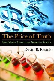 Front cover of The Price of Truth by David B. Resnick