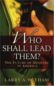 Cover of Who Shall Lead Them? by Larry A. Witham