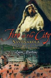 Front cover of Fire in the city by Lauro Martines