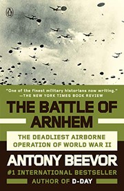 Front cover of The battle of Arnhem by Antony Beevor