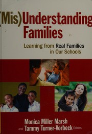 Front cover of (Mis)Understanding families by Monica Miller Marsh