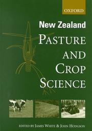 Front cover of New Zealand pasture and crop science by J. G. Hodgson