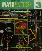 Front cover of South-Western mathmatters by Chicha Lynch