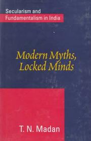 Cover of Modern myths, locked minds by T. N. Madan