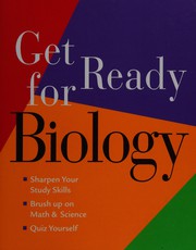 Cover of Get ready for biology by Lori K. Garrett