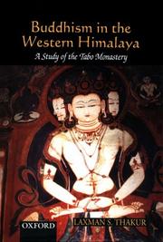 Front cover of Buddhism in the Western Himalaya by Laxman S. Thakur