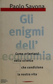 Cover of Gli enigmi dell'economia by Paolo Savona