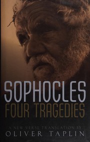 Cover of Sophocles : Four Tragedies by Oliver Taplin