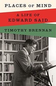 Front cover of Places of Mind by Timothy Brennan