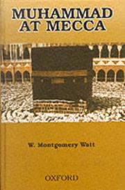 Cover of Muhammad at Mecca by W. Montgomery Watt
