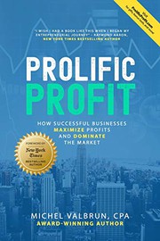 Cover of Prolific Profit by Michel Valbrun