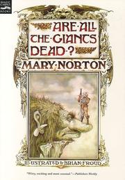 Front cover of Are all the giants dead? by Mary Norton