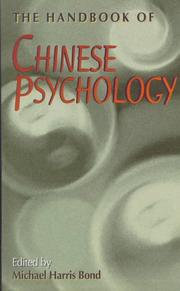 Front cover of The handbook of Chinese psychology by Michael Harris Bond