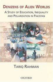 Front cover of Denizens of Alien Worlds by Tariq Rahman