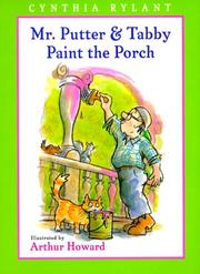 Front cover of Mr. Putter & Tabby paint the porch by Cynthia Rylant