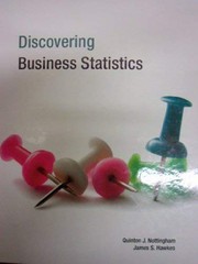Front cover of Discovering Business Statistics Textbook by Quinton J. Nottingham