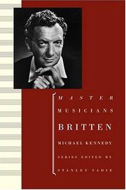Cover of Britten by Kennedy, Michael