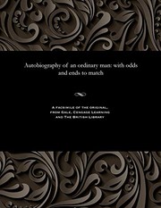 Front cover of Autobiography of an ordinary man by Various