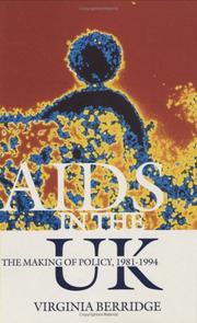 Front cover of AIDS in the UK by Virginia Berridge