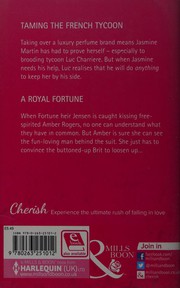 Front cover of Taming the French Tycoon by Rebecca Winters