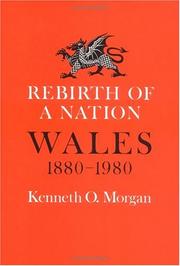 Front cover of Rebirth of a nation by Kenneth O. Morgan