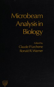Front cover of Microbeam analysis in biology by Workshop on Biological X-ray Microanalysis by Electron Beam Excitation (1977 Boston, Mass.)