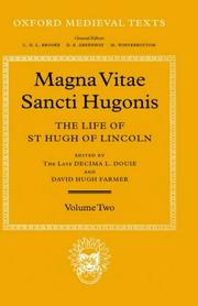 Cover of The life of St. Hugh of Lincoln by Adam of Eynsham