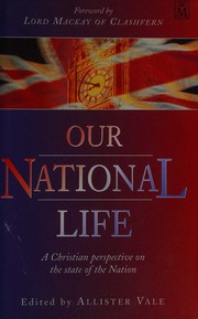 Cover of Our national life by J. A. Vale