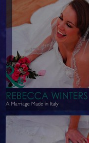 Cover of Marriage Made in Italy by Rebecca Winters