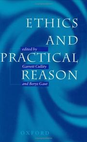 Cover of Ethics and practical reason by Garrett Cullity